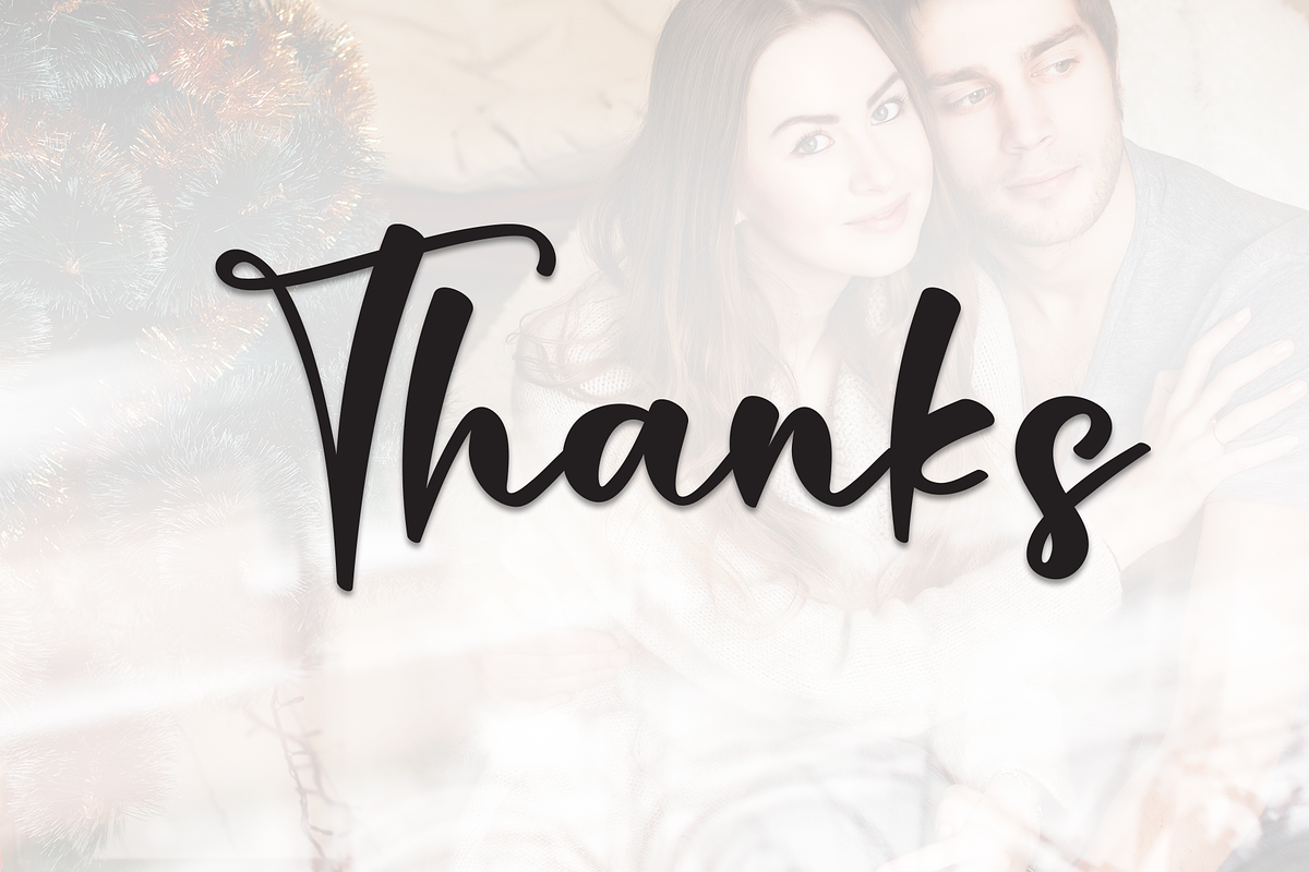 Romantic Christmas | Script Font, a Handwritten Font by Scratchones (Photo 8 of 8)