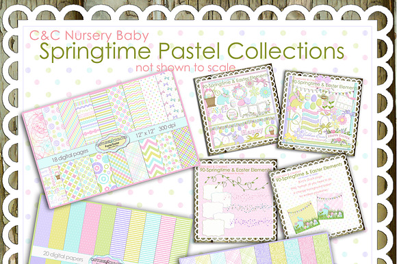 Mega Springtime Pastel Collection preview 6