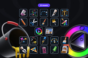 3D Graphic Design Tools Icons, an Object 3D Model by Azam Creative (Thumbnail 5 of 5)