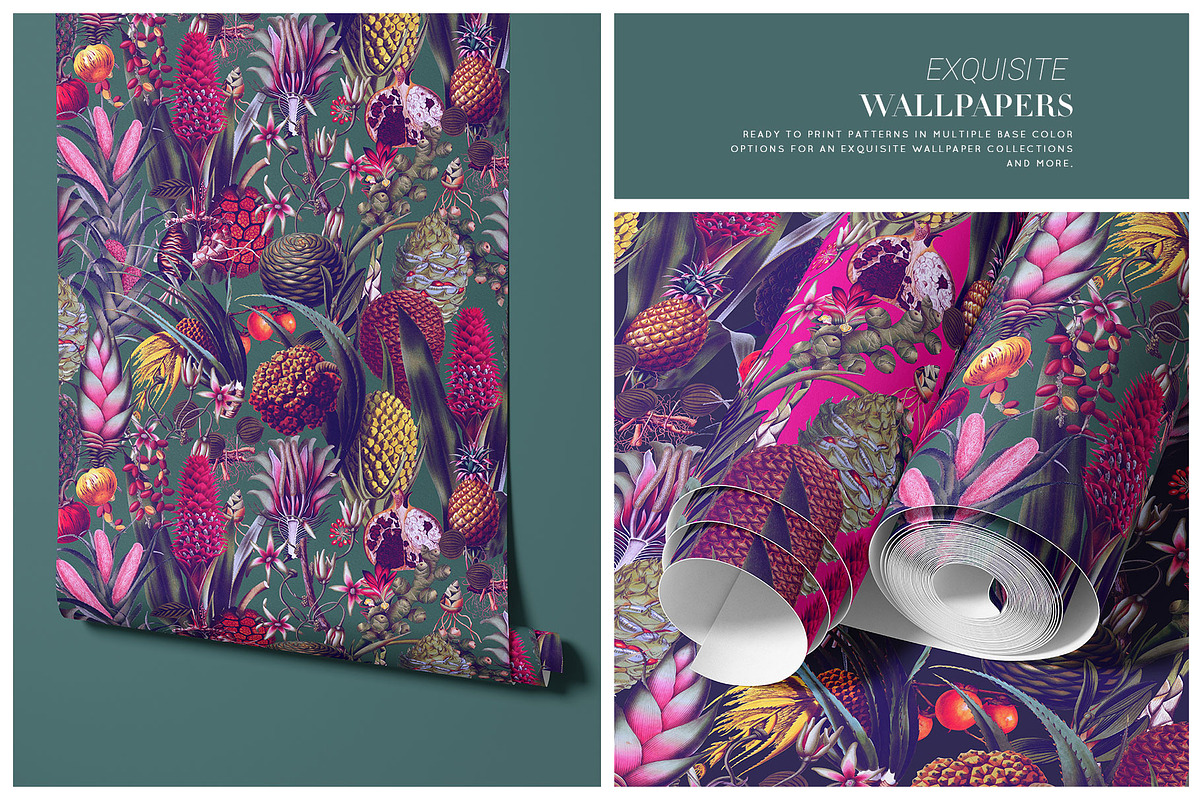Gousse, Luxury Patterns & Motif!, a Wallpaper Graphic by Pink Linen (Photo 9 of 10)