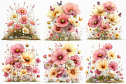 Whimsical Meadow Scenes Clipart, an Illustration by Craft Nest (Thumbnail 3 of 12)
