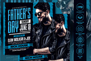 Fathers Day Flyer, a Flyer Template by AyumaDesign (Thumbnail 1 of 2)