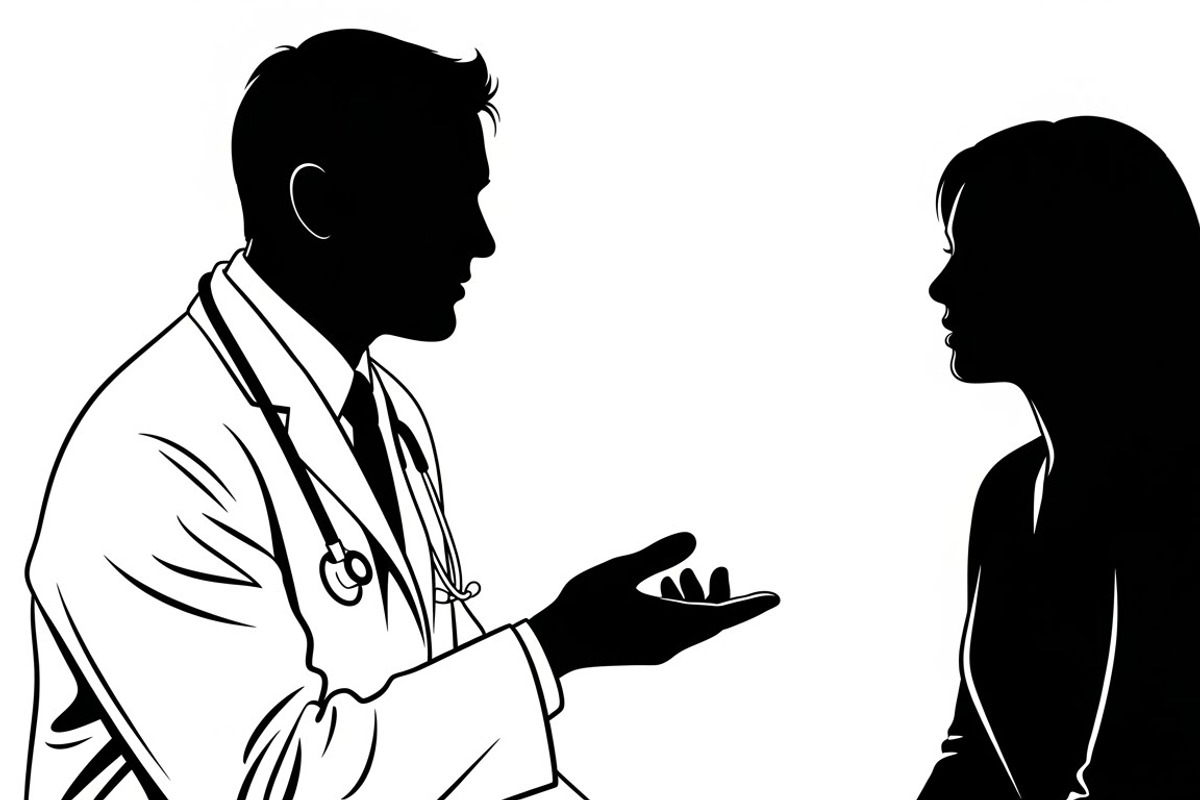 doctor and nurse silhouettes, an Illustration by Amazin_art (Photo 16 of 31)