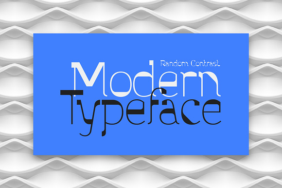Parallax font and graphics preview 8
