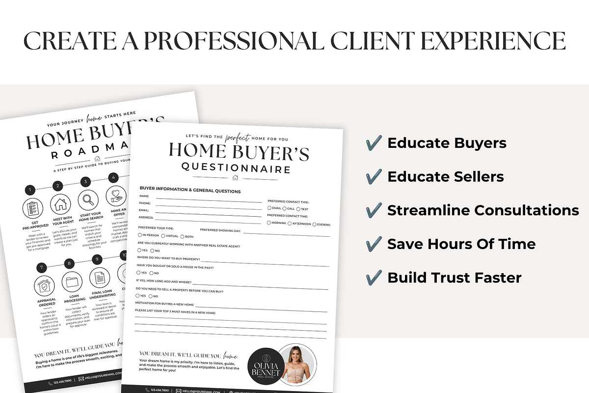 Real Estate Client Onboarding Bundle, a Flyer Template by BrandhavenStudio (Photo 3 of 10)