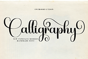 Calligraphy, a Handwritten Font by FreshTypeINK (Thumbnail 1 of 6)
