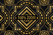 20 Art Deco Seamless Vector Patterns, a Pattern Graphic by CatJello Graphics (Thumbnail 16 of 23)