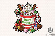 Green Christmas Winter Clipart, an Illustration by Designking (Thumbnail 1 of 4)