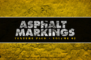 Asphalt markings textures volume 02, a Texture Graphic by The Shop (Thumbnail 1 of 14)