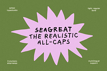 Sea Great Handwriting