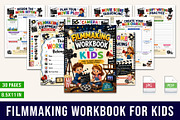 Filmmaking Workbook for Kids, a Stationery Template by Designmela01 (Thumbnail 1 of 5)
