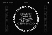 Fierce - Modern Sans Family, a Sans Serif Font by Eotype Studio (Thumbnail 15 of 15)