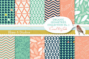 35 Organic Geometry Patterns Bundle, a Pattern Graphic by Blixa 6 Studios (Thumbnail 2 of 5)