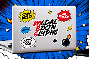 Uh Kaget Bold Comic Display Font, a Handwritten Font by Ronny Studio (Thumbnail 4 of 9)