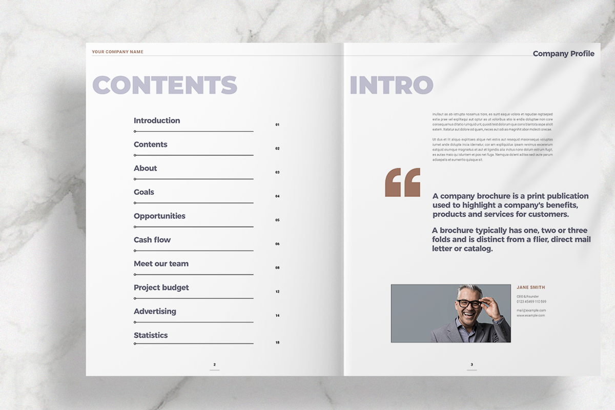 Company Profile 2020, a Brochure Template by Boris Cupac (Photo 2 of 8)