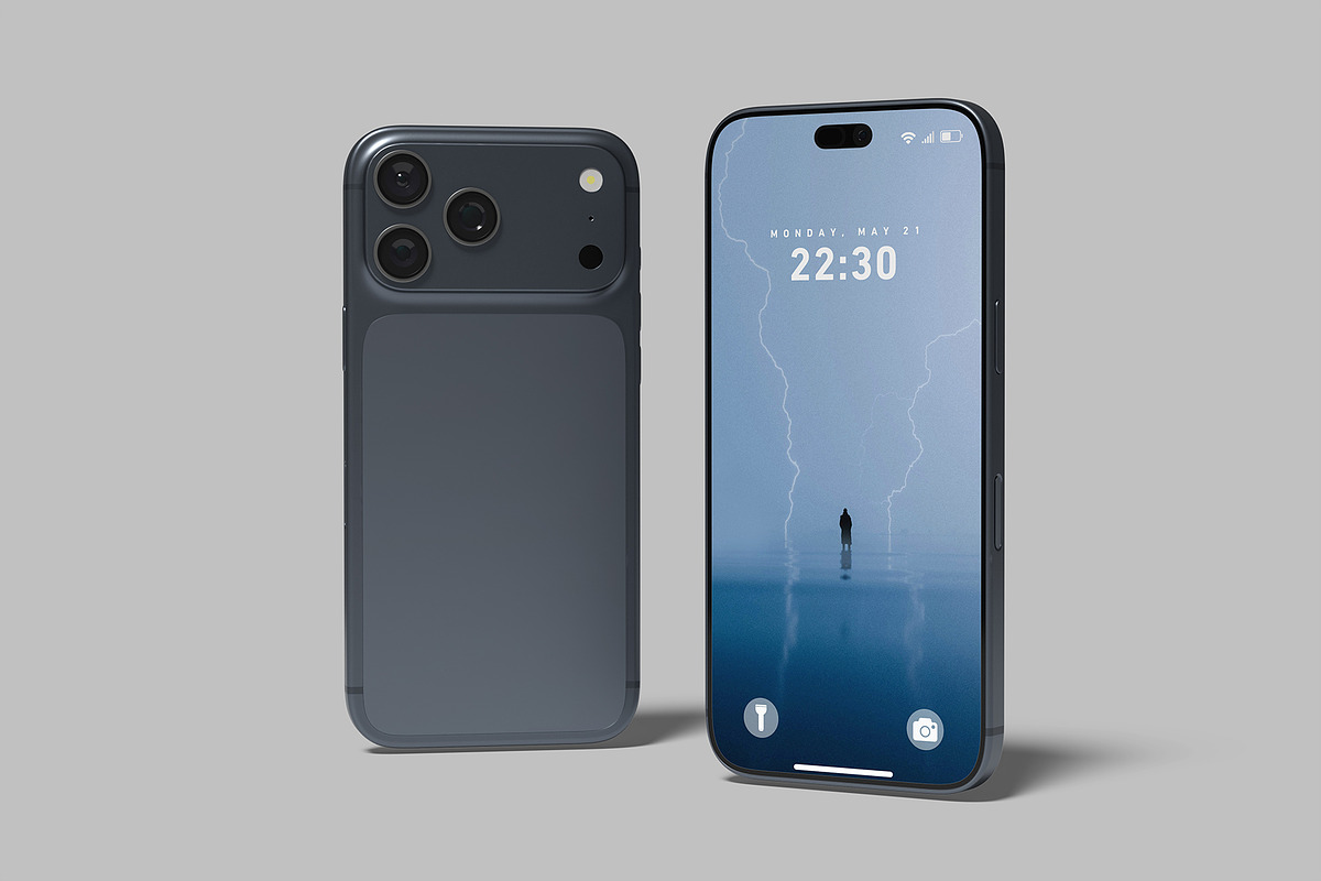 Iphone 18 Promax Screen Mockup, an iPhone Mockup by lamorastudio (Photo 7 of 11)