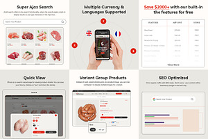 Meat Food Shopify Theme