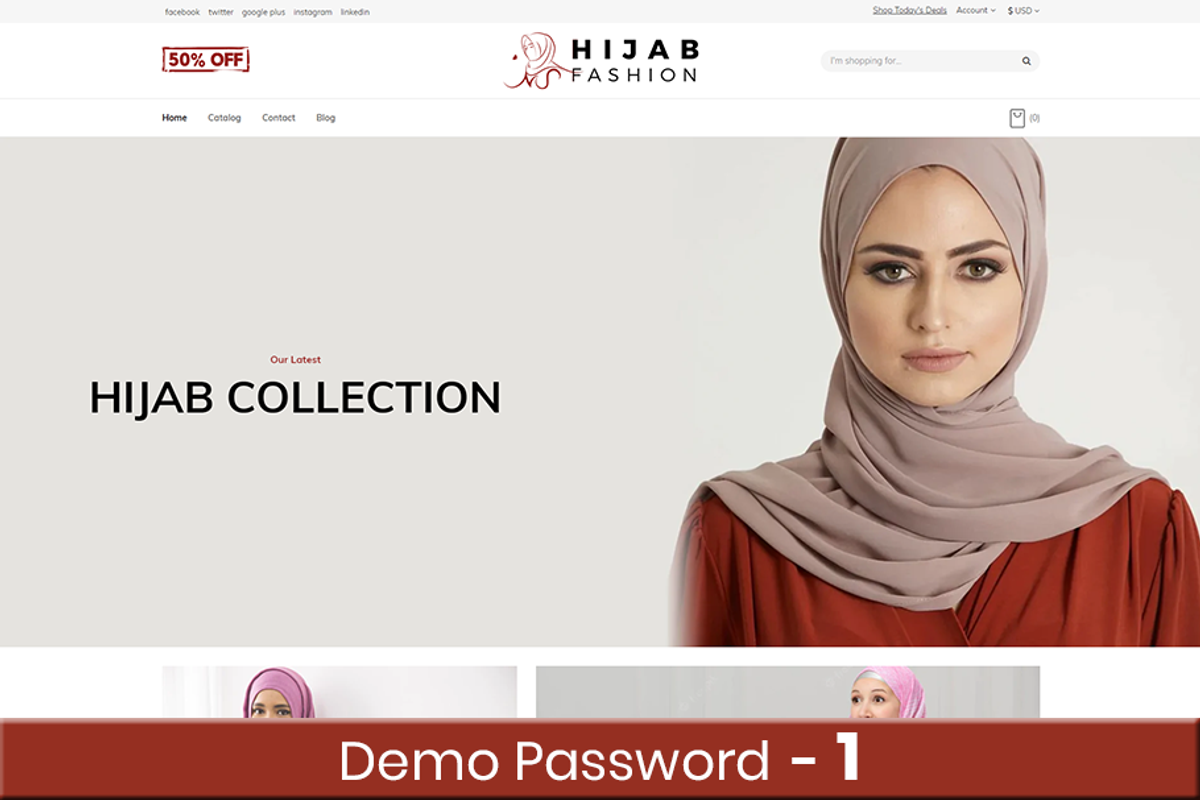 Hijab Fashion Shopify Theme, a Shopify Template by Zthemeset