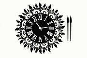 Vintage Wall Clock Victorian design, an Illustration by Amazin_art (Thumbnail 20 of 21)