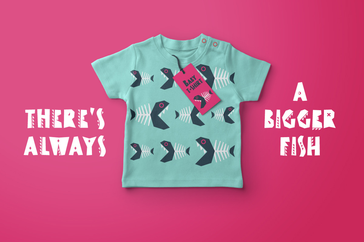 CUTCUT typeface preview 5