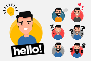 Character Design – Guy Doing Things