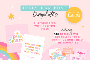 Playful Instagram Post Templates