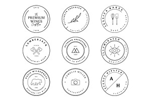 9 Stamp Logos