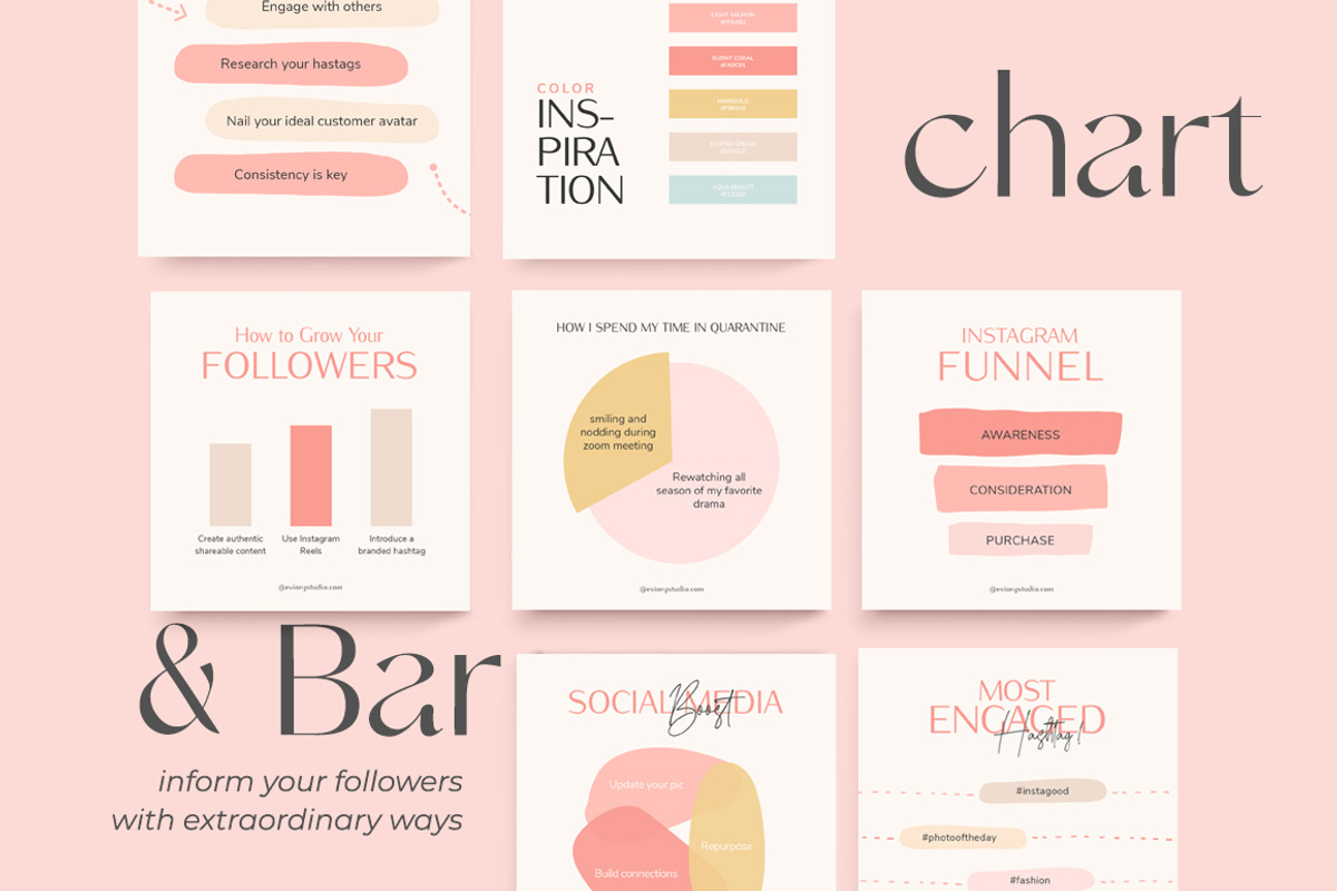 Engagement Booster Insta CANVA PS, a Social Media Template by Eviory (Photo 10 of 37)