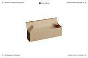 Open Cardboard Box with Lid 3D, an Object Graphic by Wencory (Thumbnail 3 of 3)