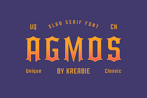 AGMOS Font