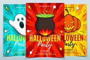 Halloween Party Flyers Templates, a Flyer Template by Andrey Yaroslavtsev (Thumbnail 2 of 4)