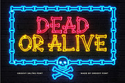 Groovy Skltns Bone Shaped Typeface, a Handwritten Font by GroovyFontCo (Thumbnail 6 of 7)