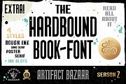 Hardbound | Tall Book Font, a Sans Serif Font by Artifact Bazaar (Thumbnail 1 of 7)