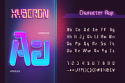 Xyberon, a Serif Font by Burntilldead (Thumbnail 2 of 12)