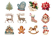 Christmas Laser Cut Ornaments Bundle, a Graphic by CitraGraphics (Thumbnail 4 of 4)