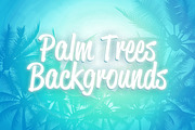 Palm Trees Backgrounds, a Texture Graphic by Mantas Bac (Thumbnail 1 of 2)