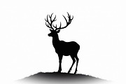 Rustic Deer Silhouette Bundle, an Illustration by Gfx_Store (Thumbnail 2 of 7)
