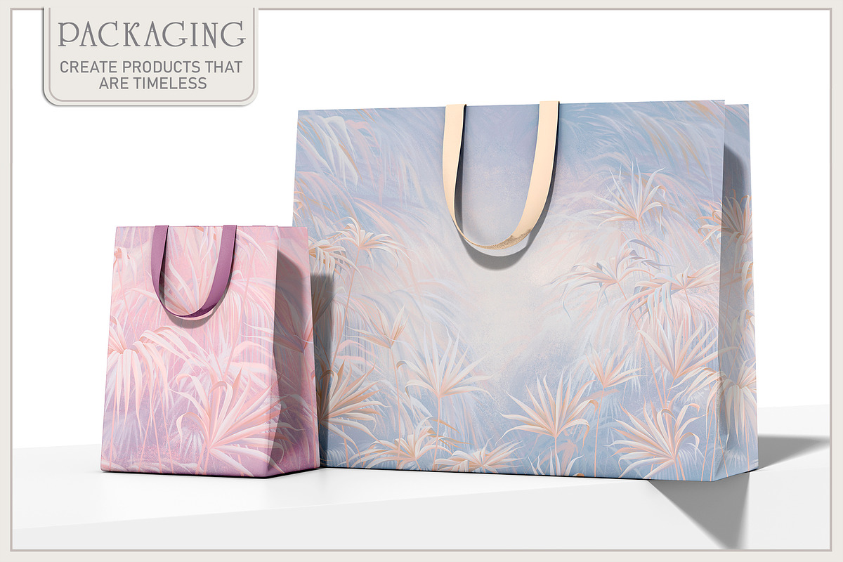 Fresco collection Tropical mirage, a Wallpaper Graphic by Natalia0307 (Photo 7 of 13)