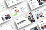 Marketing Plan Presentation Template, a Presentation Template by MightyDesign (Thumbnail 1 of 8)