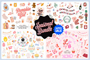 Seasonal Holidays BUNDLE, a Seasonal Illustration by Ruslana Lubenets (Thumbnail 1 of 19)