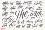 Madfish Font Family ++ EXTRAS, a Script Font by Ayca Atalay (Thumbnail 9 of 15)