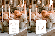 5x7 Peach Wedding Invitation Mockup, a Product Mockup by Serenefeeling (Thumbnail 2 of 6)