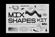 Experimental MIX Shapes Kit, a Graphic by Vanzyst (Thumbnail 2 of 14)