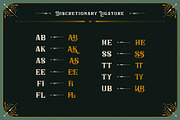 Burnic | Victorian Display Font, a Serif Font by StoricType (Thumbnail 5 of 11)