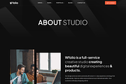 Creative Portfolio & Digital Agency, a WordPress Template by Design Spade (Thumbnail 2 of 10)