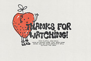 Fawkle – Wiggly, Bubbly Typeface, a Handwritten Font by softulka (Thumbnail 7 of 8)