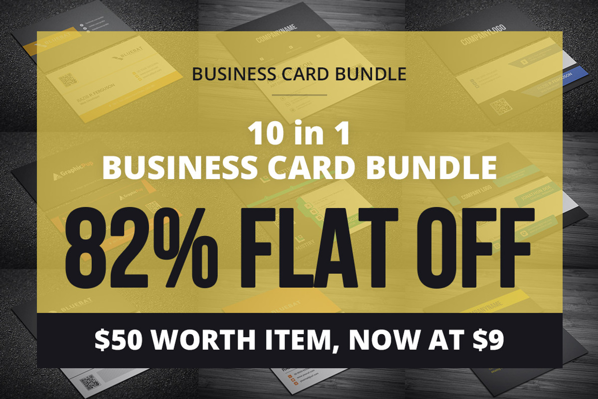 10 in 1 Business Card, a Business Card Template by Rongmistiry (Photo 1 of 12)