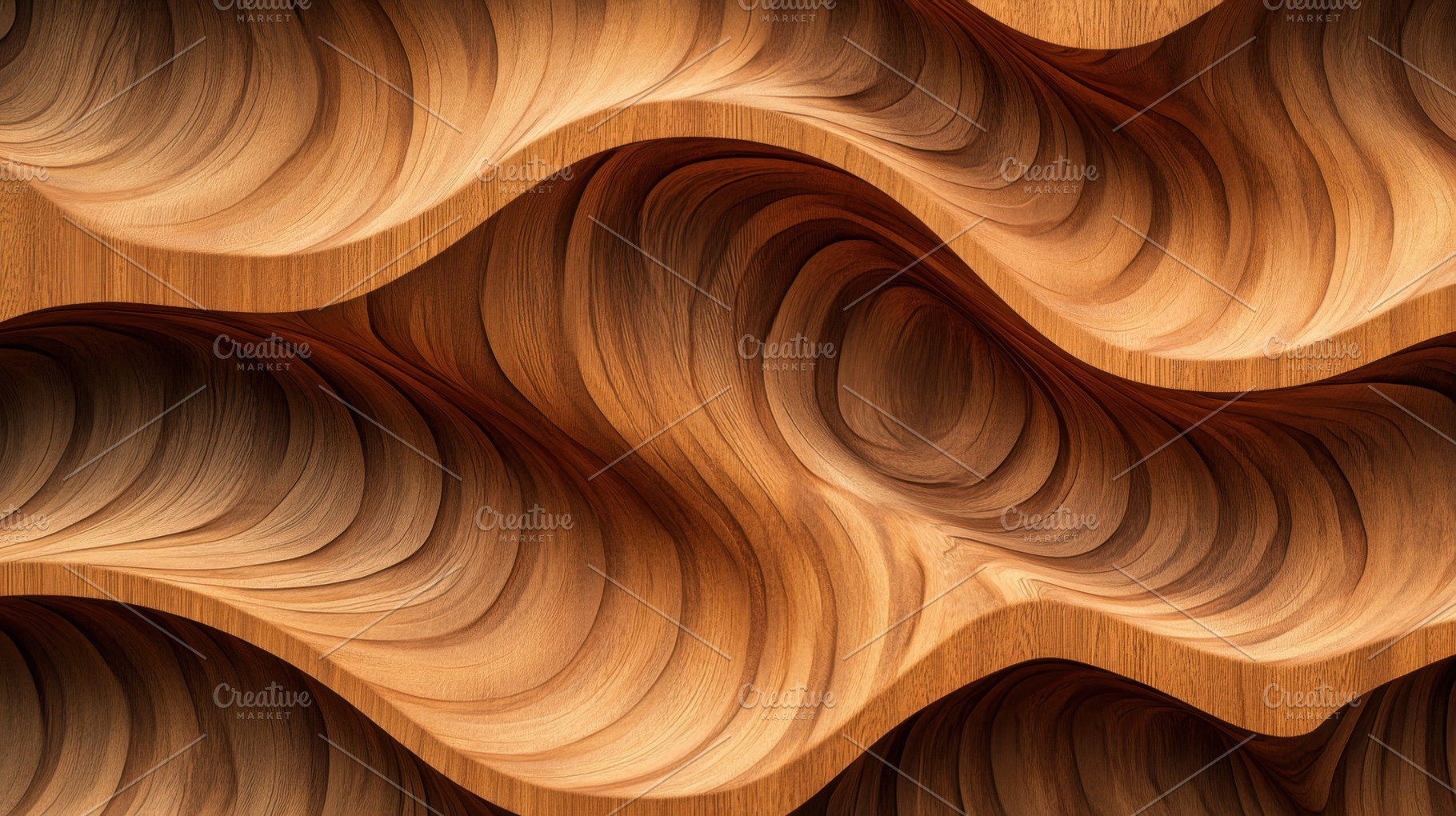 Artistic wooden texture with waves, a Photo by Beautiful things
