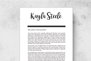 Energy Resume Template +Cover Letter, a Resume Template by Made By Hamilton (Thumbnail 2 of 5)