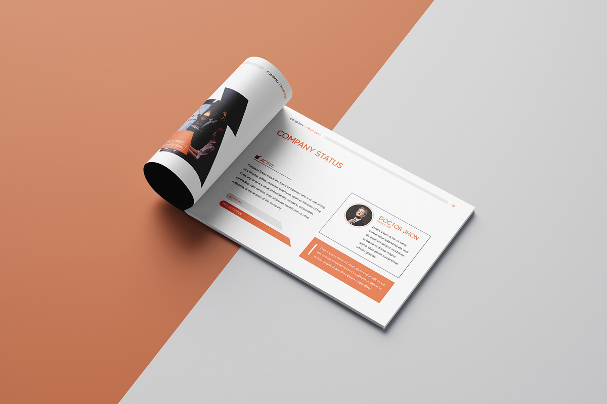 Project Proposal Template, a Brochure Template by crazyOWL (Photo 2 of 12)